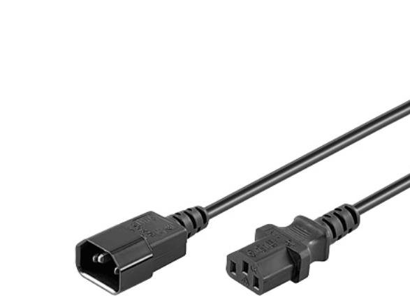 Goobay 95287, 3 M, Iec C14, Iec C13, H05vv-F3g, 250 V