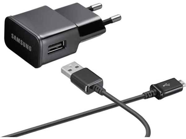 Samsung Eta-U90ebe - Strømforsyningsadapter - 2 A (Usb) - På Kabel: Micro-Usb - Sort - For Galaxy Ace 3, Core, Mega, Note 10, Note 8.0, S4, Tab 3, Xc