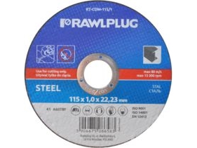 Rawlplug Korund-Schleifscheiben Zum Schneiden Von Stahl 350 Mm 10 Stk. (Rt-Cdm-350/35)