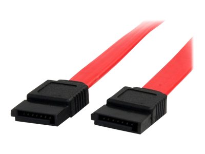 Startech.Com 45Cm Sata Kabel - Internes 7Pin S-Ata/Serial Ata Datenkabel, 0,457 M, Sata Iii, Sata 7-Pin, Sata 7-Pin, Rot, Gerade
