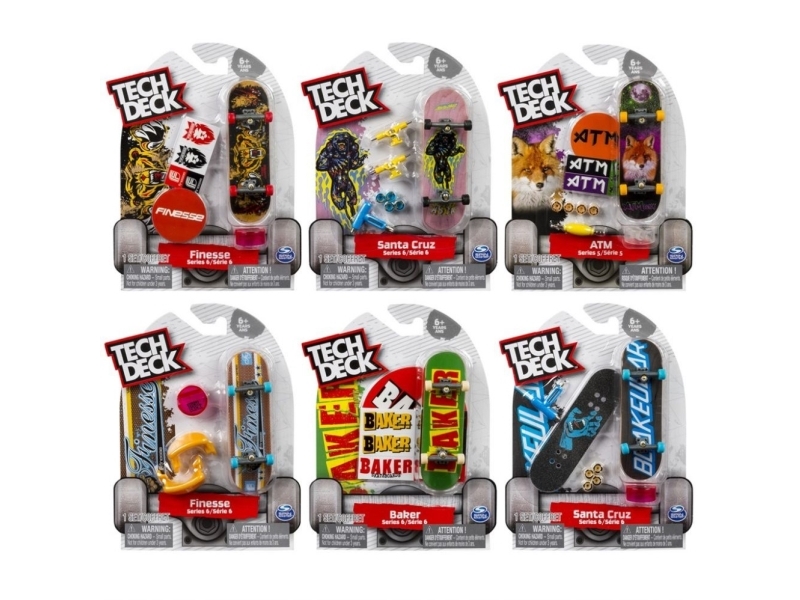 Tech Deck 96Mm Fingerboards 1 Stk Assorteret