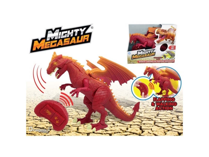 Mighty Megasaur Battery Operated Infra-Red Controlled Walking Dragon | Leksaker - Figurer & Dockor | GameStuff