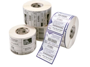 Zebra Z-Select 2000T - Mat - permanent akryllisk klæbemiddel - 6,3 millioner - hvid - 25.4 x 63.5 mm 41440 etikette(r) (8 rulle(r) x 5180) etiketter - for Zebra 110, 140, 220, Z4Mplus, Z6MPlus, ZM400, ZM600  Xi Series 140, 170  Z Series ZM600