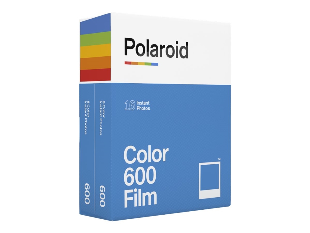 Polaroid Color film for 600 2-pack, 16 kpl, Alankomaat, 171 g, 202 g, 38 mm, 100 mm