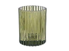 Ljusstake Duni Comodo Green 7x5,5 cm glas,6 st/lådan | Catering - Matförpackning - Övriga | GameStuff