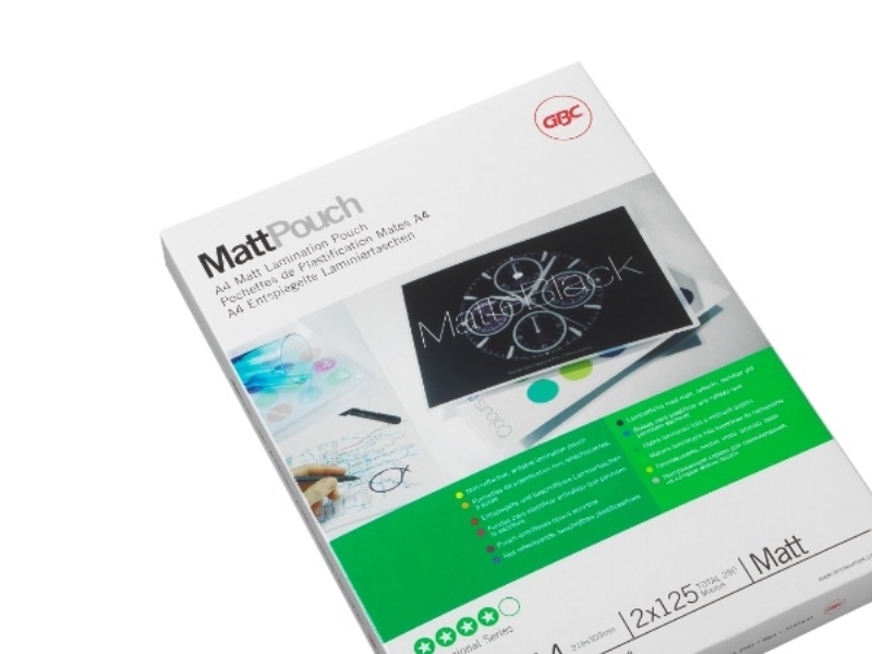 GBC Matt Pouch - 50-pack - matte - A3 - lamination pouches