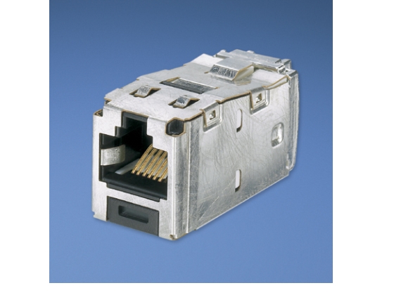 Panduit Mini-Com® TX6™ 10Gig™ Shielded Jack Module - TG Style, Grå, 15,7 mm, 38,1 mm, 18,8 mm