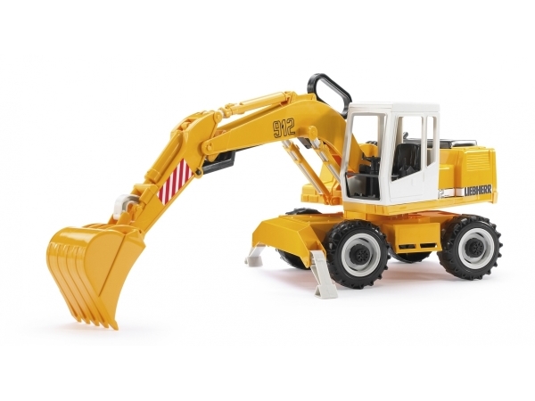 Bruder 2426, Liebherr, Indoor/Outdoor, 3 Jahr(E), Kunststoff, Gelb