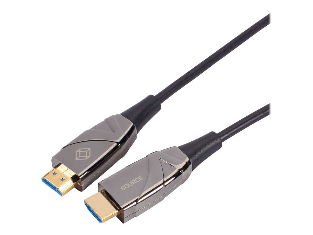 Black Box Active Optical Cable - Hdmi-Kabel - Hdmi Han Til Hdmi Han - 10 M - Fiberoptik - 4K Support