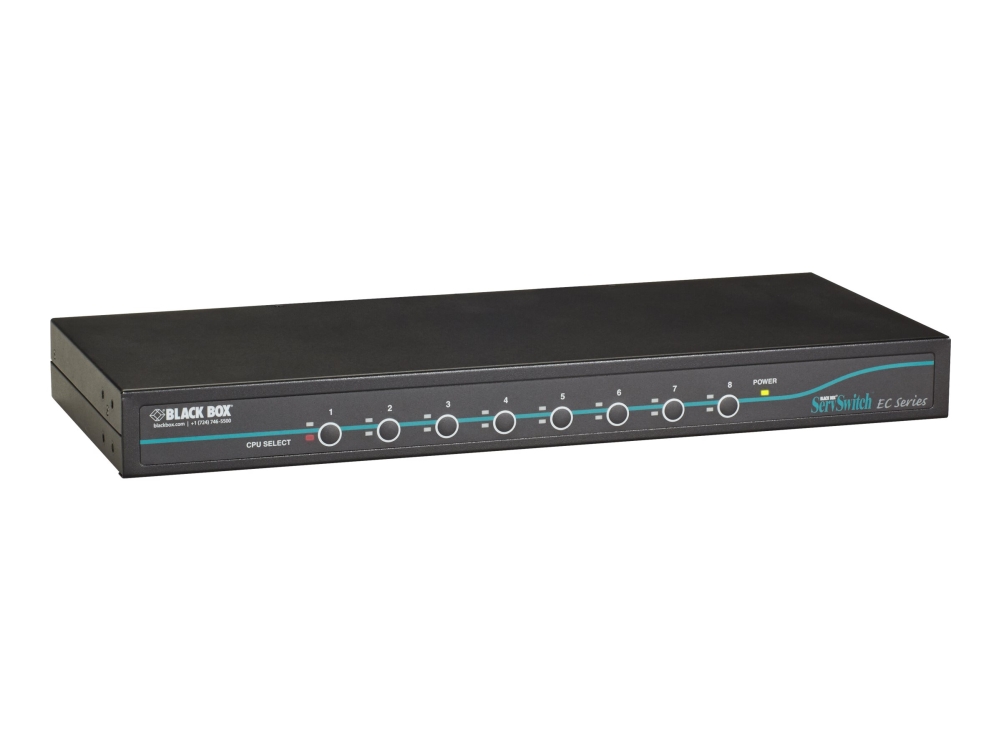 Black Box Servswitch Ec For Dvi + Usb Servers And Dvi + Usb Console - Kvm Switch - 8 X Kvm Port(S) - 1 Lokalbruger - Desktop