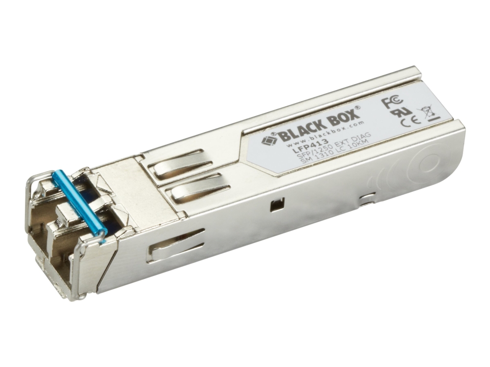Black Box - Sfp (Mini-Gbic) Transceiver Modul - Lc Enkelttilstand - Op Til 10 Km - 1310 Nm