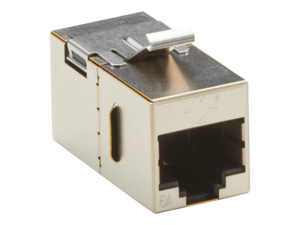 Black Box - Keystone Coupler - Rj-45 (Hun) Til Rj-45 (Hun) - Afskærmet - Cat 6A - Sølv
