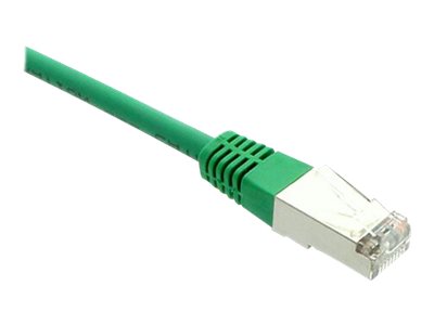 Black Box Gigabase - Patchkabel - Rj-45 (Han) Til Rj-45 (Han) - 1 M - Foldet Uskærmet Snoet Par (F/Utp) - Cat 5E - Halogenfri, Formet, Strenget - Grø