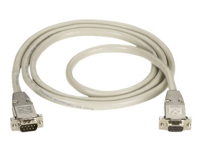 Black Box - Serielforlængerkabel - Db-9 (Han) Til Db-9 (Hun) - 7.6 M - Strenget