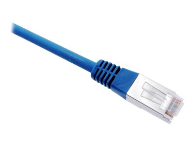Black Box Gigabase - Patchkabel - Rj-45 (Han) Til Rj-45 (Han) - 1 M - Foldet Uskærmet Parsnoet (F/Utp) - Cat 5E - Halogenfri, Formstøbt, Snoet - Blå