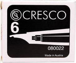 Cresco Blækpatroner Til Pen Sorte, 6 Stk. (080022)
