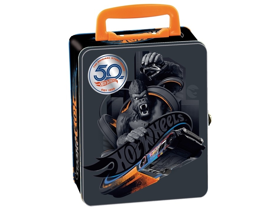 Theo Klein Hot Wheels Metall-Autokoffer