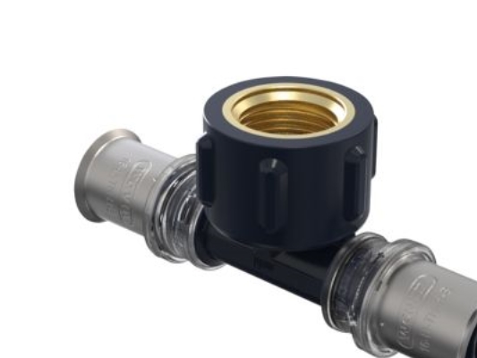 Wavin Tigris K5 Tee 25X1/2 "X25 Med Muffe