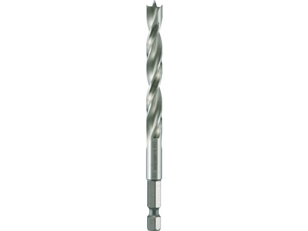 Alpen 0062200300100 Holzspiralbohrer 3 Mm Gesamtlänge 74 Mm 1/4 (6,3 Mm) Außenvierkant 1 Stück