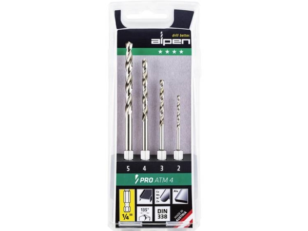 Bohrer Alpen Alpen Cassette Hss Super Atm 4 (2-3-4-5)