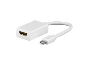 Goobay 51729, 0,15 M, Mini Displayport, Hdmi Type A (Standard), Hanstik, Hunstik, Lige