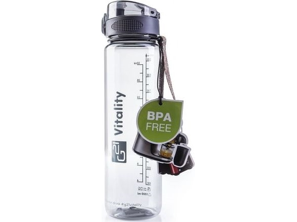 G21 Bottle G21 1 Liter With A Measure Bpa Free Gray