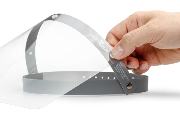 Durable Ekstra skærme til ansigtsvisir - 10 stk.