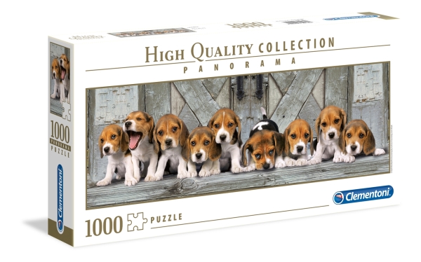 Puslespil Panorama - Beagles, 1000 Brikker