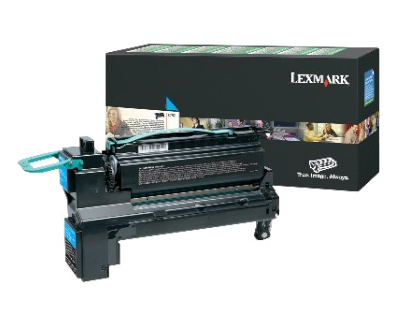 Lexmark - Særlig høj ydelse - cyan - original - tonerpatron LRP - for Lexmark XS795dte, XS798de, XS798dte