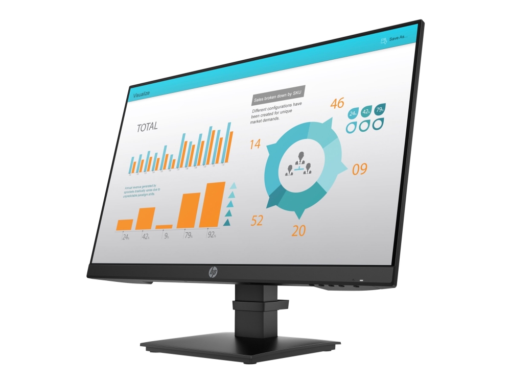 Hp P-Series P24 G4 Monitor 23,8" Full Hd 60 Hz Ips