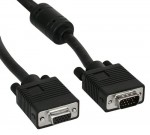 Inline D-Sub (Vga) - D-Sub (Vga) 2 M Schwarz (17742B)