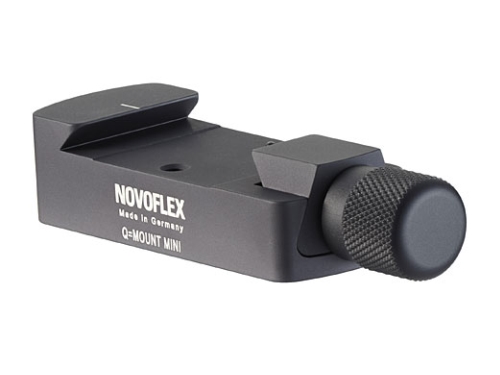 Novoflex Q=Mount Mini, Löseplatte, Grau, Aluminium, 1/4", 75 Mm, 25 Mm