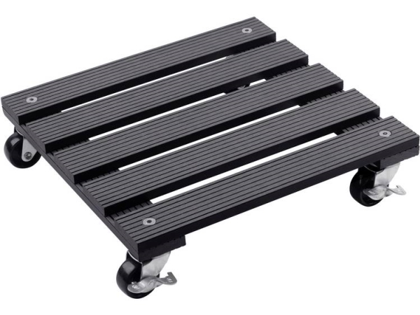 Metafranc Wu0825110 Transportrullevogn Wpc Bæreevne (Max.): 60 Kg 300 Mm X 300 M X 73 Mm Antal Hjul 4
