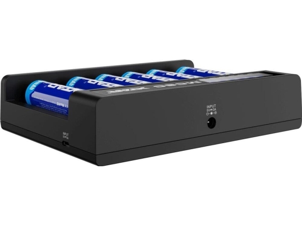 Xtar Li-Ion 18650 Zylindrisches Batterieladegerät - 6 Kanäle Mc6c