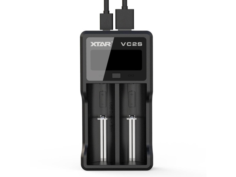 XTAR VC2S laddare | EL Artiklar - Batteri - Batteriladdare | GameStuff