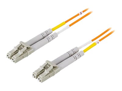 Deltaco - Netzwerkkabel - Lc Multimode (Stecker) Auf Lc Multimode (Stecker) - 0,5 M - Glasfaser - 62,5 / 125 My - Om1