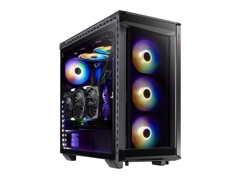 Xpg Battlecruiser Midi-Tower Schwarz, Midi Tower, Pc, Schwarz, Atx, Eatx, Micro Atx, Mini-Itx, Spcc, Gaming