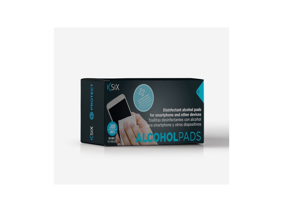 Ksix Bxpadpack00, Udstyrsrensning Pude, Mobiltelefon/Smartphone, 5 Mm, 10 Mm, 5 Mm, 100 G