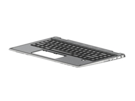 HP L53785-DH1, Kabinetbase + tastatur, Nordisk, Baggrundsbelyst tastatur, HP, Pavilion x360 14-dh