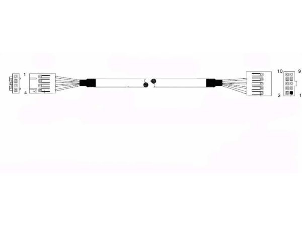 Supermicro CBL-0341L, 0,7 m, USB A, Hanstik, Hanstik, 1 stk