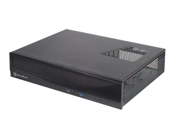 Silverstone Ml03, Htpc, Pc, Sort, Micro Atx, Mini-Atx, Mini-Atx, Mini-Itx, Aluminium, Plast, Secc, 440 Mm