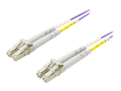 Deltaco - Netzwerkkabel - Lc-Multimode (Stecker) Auf Lc-Multimode (Stecker) - 2 M. - Glasfaser - 50 / 125 My - Om4