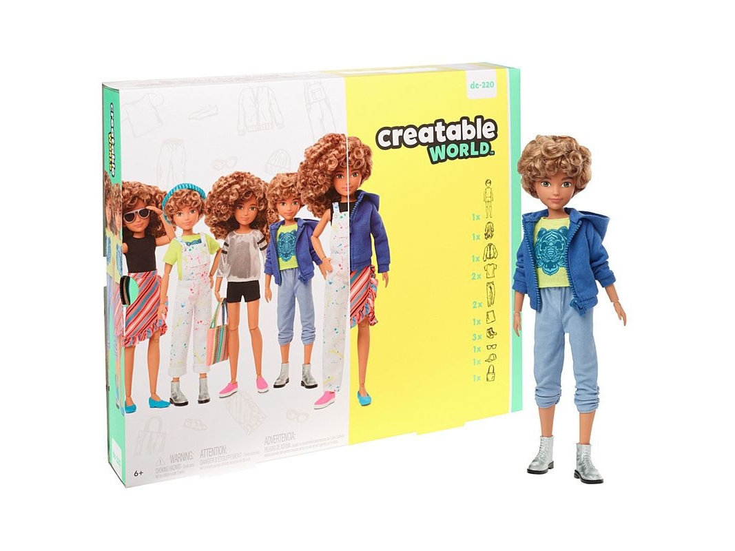 Creatable World Deluxe Light Brown Hair