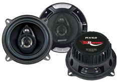 Renegade RX52, 2-suuntainen, 160 W, 80 W, 4 O, 65 - 20000 Hz, 11,6 cm