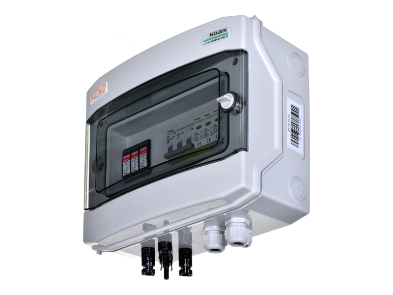 Keno kopplingsbox med överspänningsskydd DC+AC 1000V typ 2, 1x PV-sträng, 1x MPPT (SH-75 DC/AC) | Huset - Solpaneler & batterier - Inverterare | GameStuff