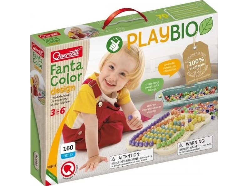 Quercetti Kreativ Playbio Fantacolor Entwurf