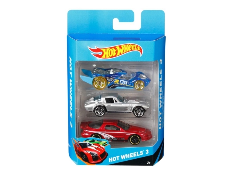 Mattel HOT WHEELS trijų automobilių rinkinys, K5904