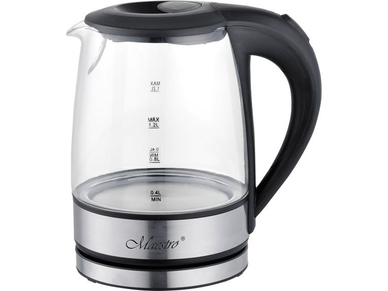 Feel-Maestro Mr062 Elkedel 1,2 L Sort, Transparent 1630 W