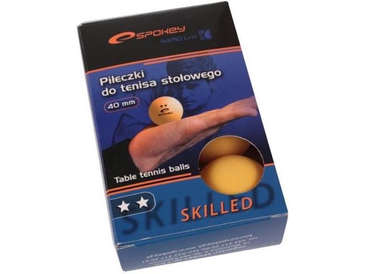 Tischtennisbälle Spokey Skilled **, 6 Stück