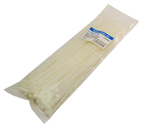 Cable ties 100 pcs, german industrial standard, length: 300